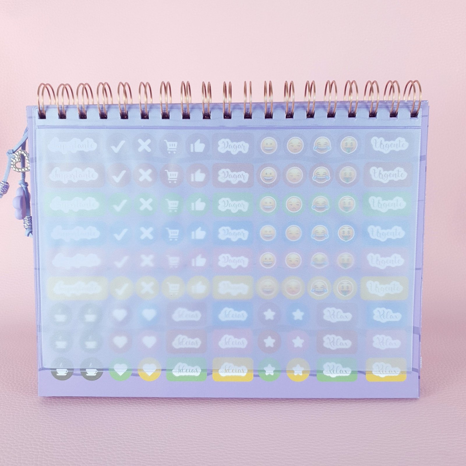 Planner Semanal Caminho das Estações Roxo - Imagem 3