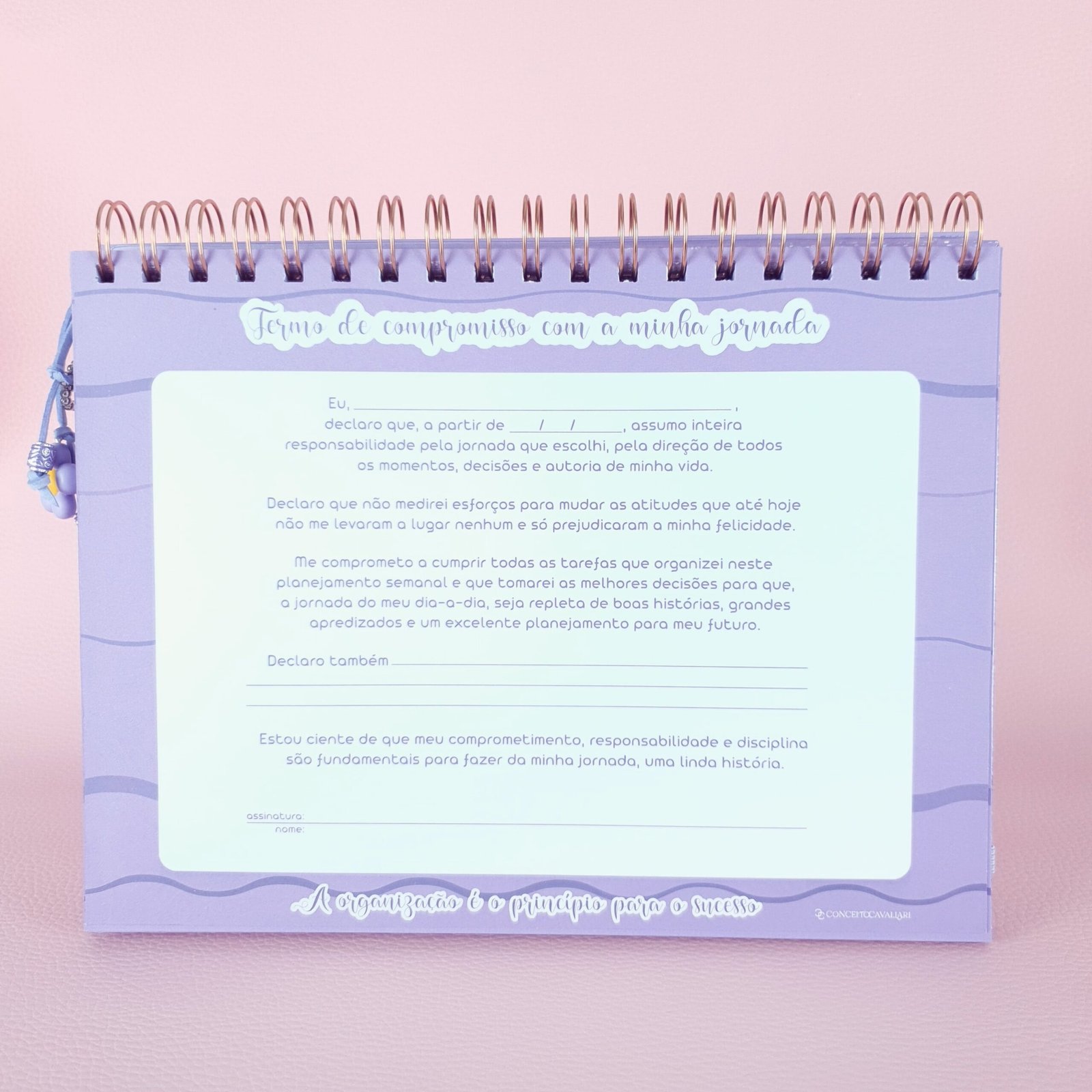 Planner Semanal Caminho das Estações Roxo - Imagem 5