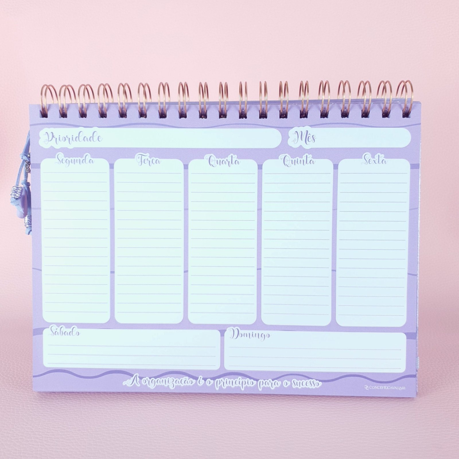 Planner Semanal Caminho das Estações Roxo - Imagem 6