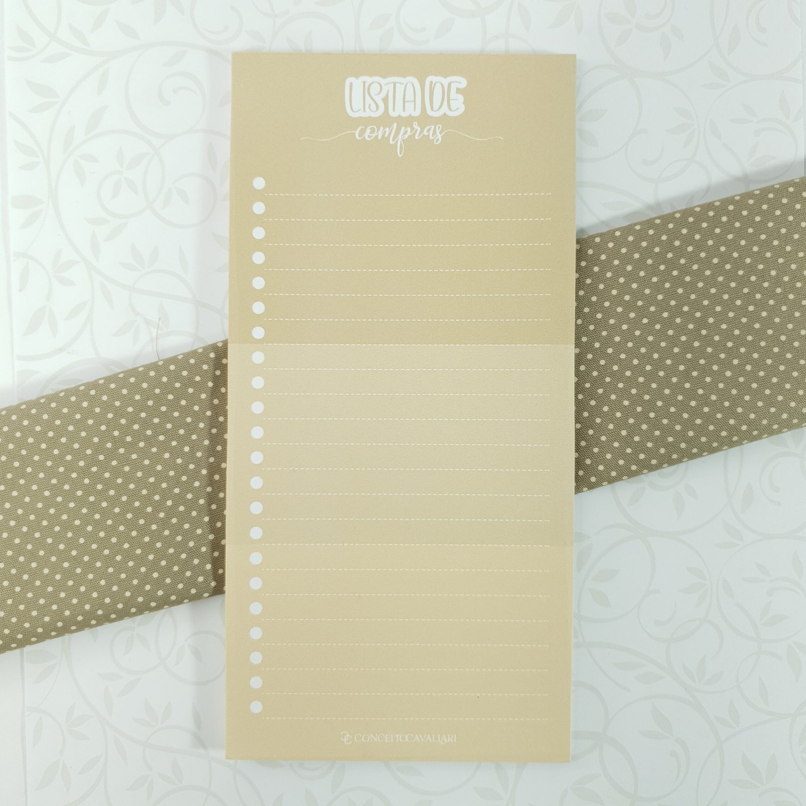 Bloco Lista de Compras Coleção Lineare